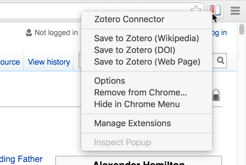 zotero chrome automatically saving webpages