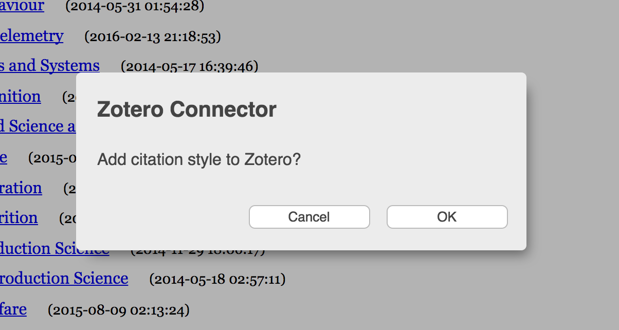 zotero chrome